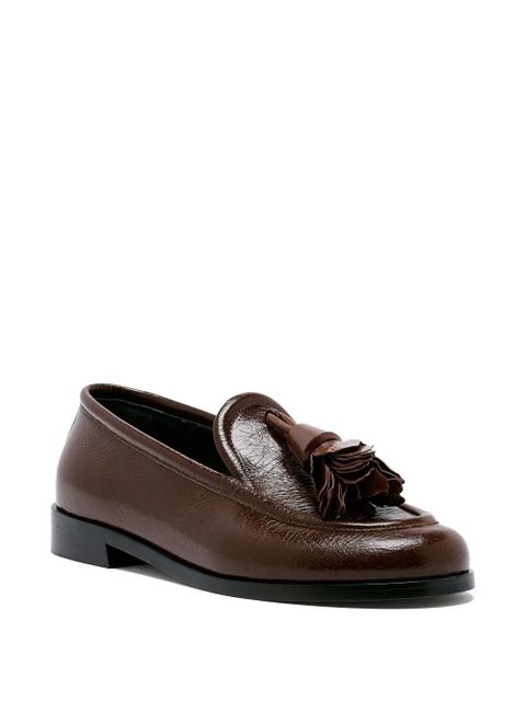 Proenza Schouler tassel leather loafers - Brown