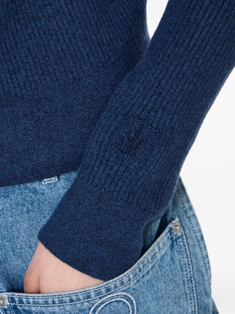 JW Anderson zip-up cardigan - Blue