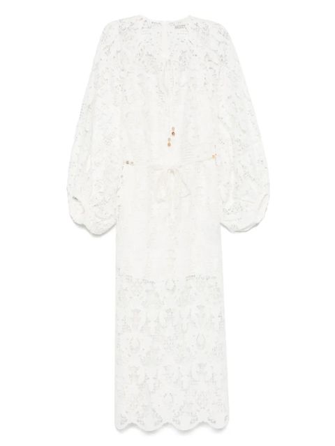 ZIMMERMANN Coco Lace midi dress - White - zdjęcie produktu nr 1