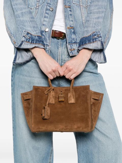 Saint Laurent small Sac De Jour tote bag - Brown - zdjęcie produktu nr 2