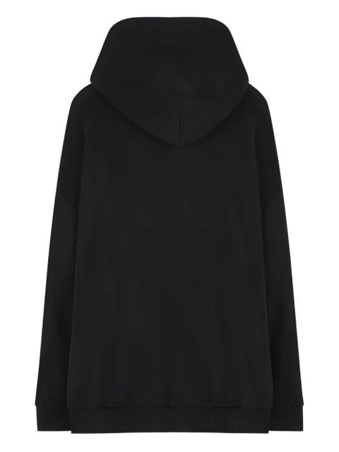 Givenchy logo-print cotton hoodie - Black - zdjęcie produktu nr 2