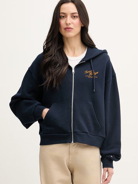 Tommy Hilfiger bluza rozpinana damska bawełniana - zdjęcie produktu nr 1