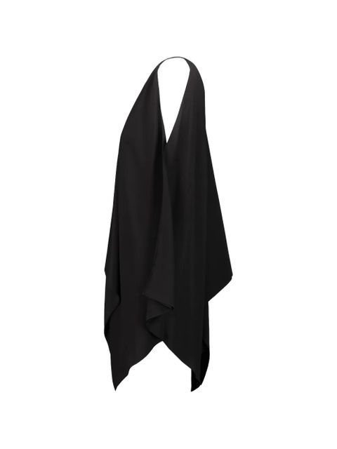 The Row draped halterneck top - Black