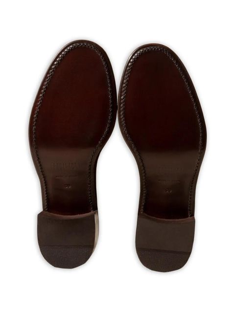 Hereu Pesca cut-out heeled fisherman sandals - Red