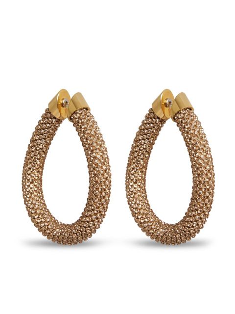 Rabanne Gold Pixel chainmail earrings - zdjęcie produktu nr 1
