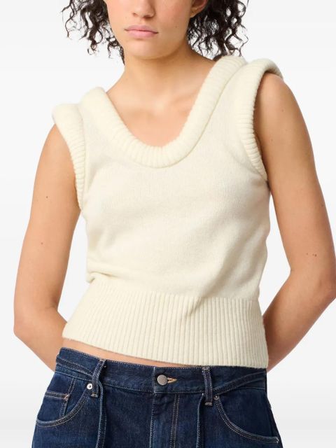 Axel Arigato Marla ribbed vest - Neutrals