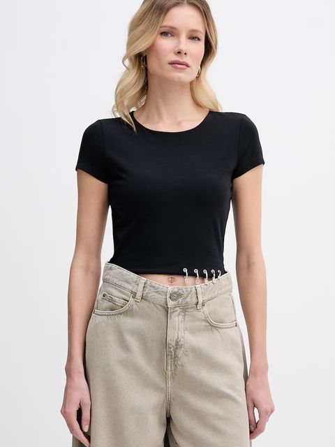 Guess t-shirt damski bawełniany ELISABETHE - zdjęcie produktu nr 2