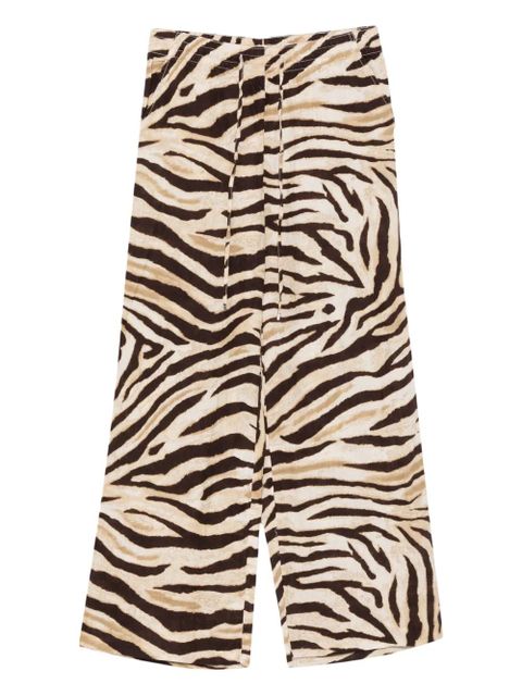 Lauren Ralph Lauren zebra-print trousers - Neutrals - zdjęcie produktu nr 1