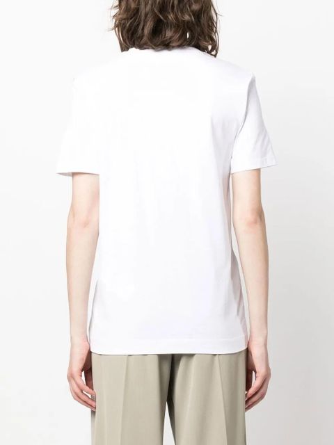 Sportmax graphic-print cotton T-shirt - White