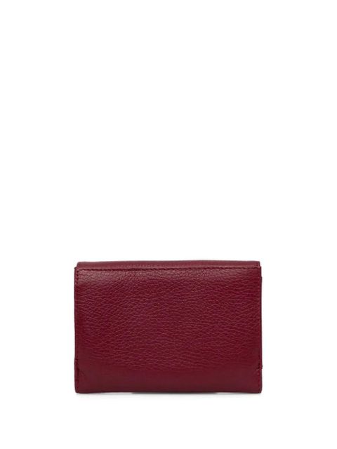 TWINSET tri-fold leather wallet - Red - zdjęcie produktu nr 2