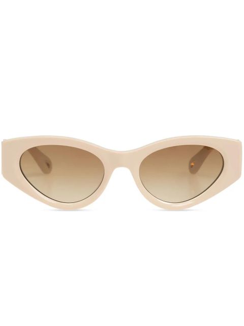 Chloé Eyewear Marcie cat-eye sunglasses - Neutrals - zdjęcie produktu nr 1
