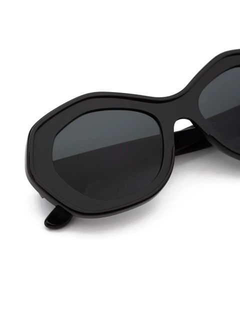 Marni Eyewear geometric-frame sunglasses - Black