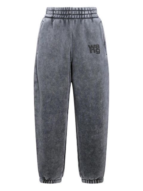Alexander Wang logo-embroidered track pants - Grey - zdjęcie produktu nr 1