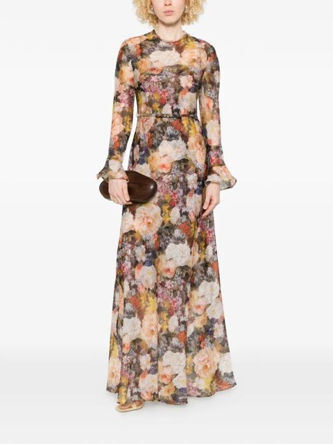 ZIMMERMANN Alchemy Sheath maxi dress - Brown - zdjęcie produktu nr 2