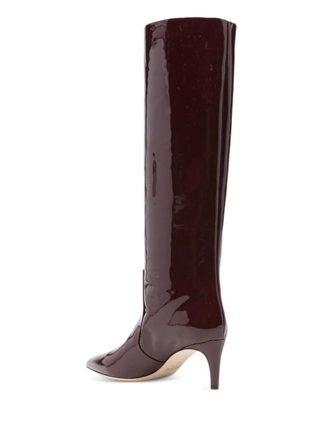 Paris Texas 60mm patent-leather boots - Red