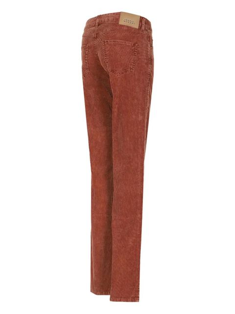ISABEL MARANT corduroy trousers - Brown