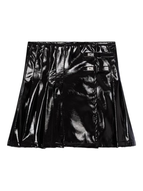 GCDS pleated buckle skirt - Black - zdjęcie produktu nr 1