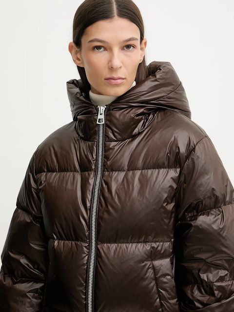 Marc O'Polo kurtka puchowa kolor brązowy zimowa 510099870185 - zdjęcie produktu nr 2