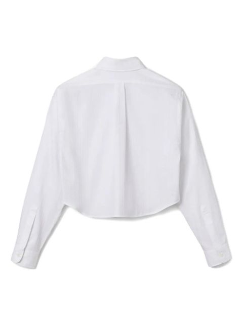 Marc Jacobs The Cropped Femme Shirt - White
