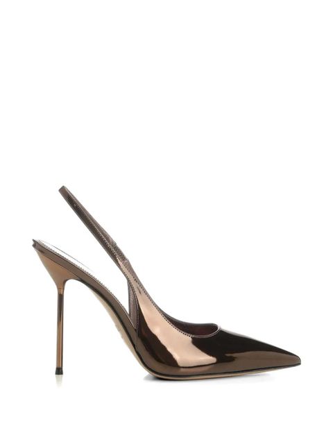 Paris Texas Lidia slingback pumps - Brown - zdjęcie produktu nr 1