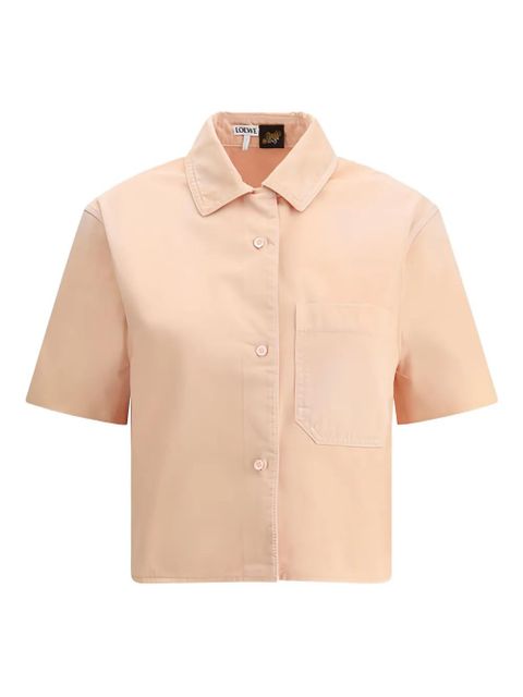LOEWE x Paula Ibiza's cropped shirt - Pink - zdjęcie produktu nr 1