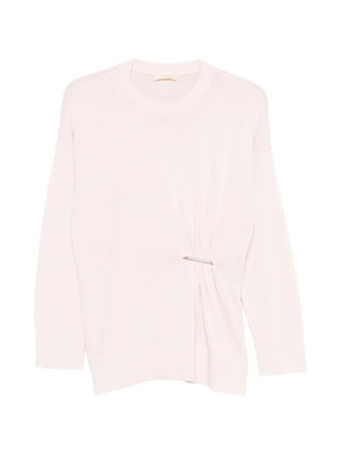 TWINSET gathered sweater - Pink - zdjęcie produktu nr 1