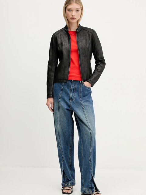 Desigual kurtka BASIC kolor czarny przejściowa 25WWEW43