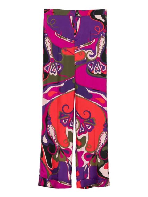PUCCI abstract-print trousers - Purple - zdjęcie produktu nr 1