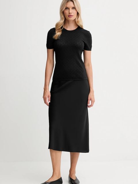 Calvin Klein t-shirt damski kolor czarny LV044D308G - zdjęcie produktu nr 2