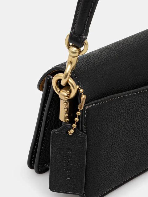 Coach torebka skórzana Tabby kolor czarny CY201 - zdjęcie produktu nr 2