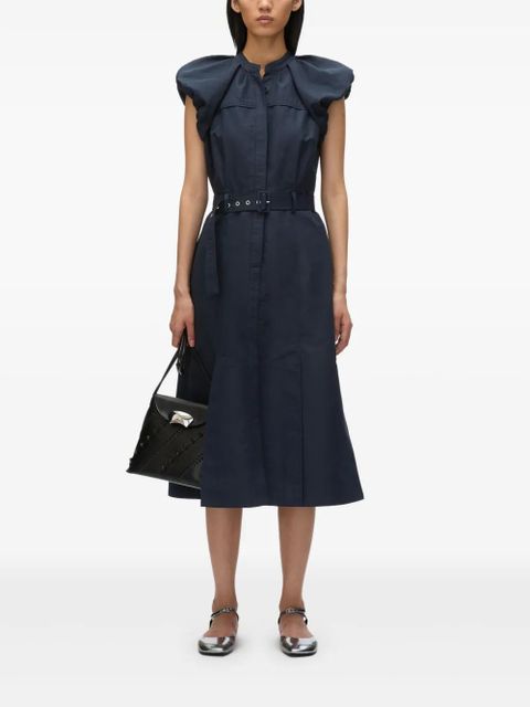 3.1 Phillip Lim poplin midi dress - Blue - zdjęcie produktu nr 1