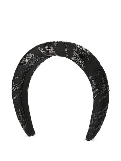 Maison Michel Miwa headband - Black - zdjęcie produktu nr 1