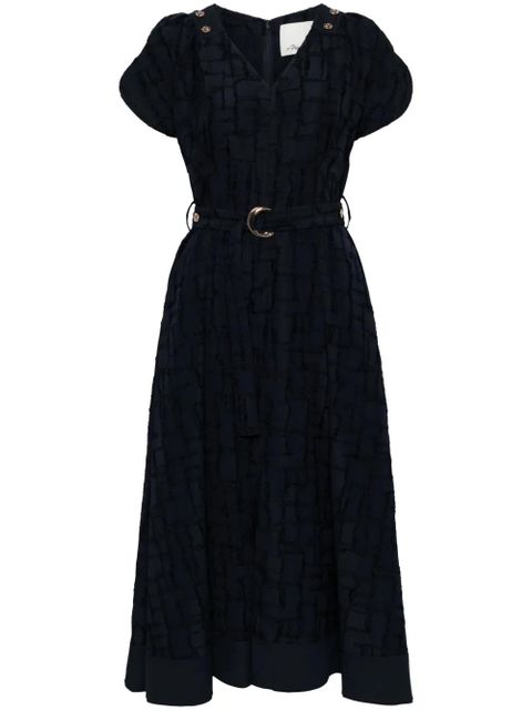 3.1 Phillip Lim check pattern dress - Blue - zdjęcie produktu nr 1