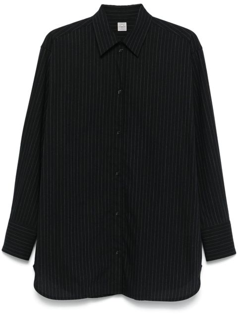 TOTEME pinstriped shirt - Blue - zdjęcie produktu nr 1