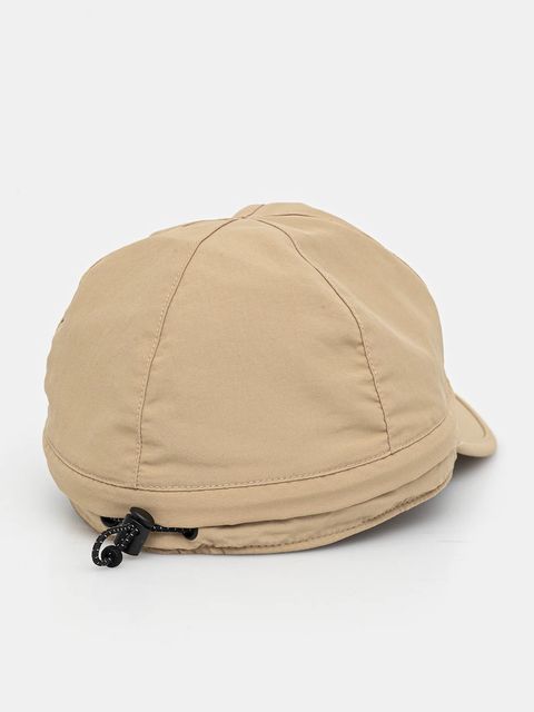 Jack Wolfskin czapka z daszkiem Canyon kolor zielony gładka A63649