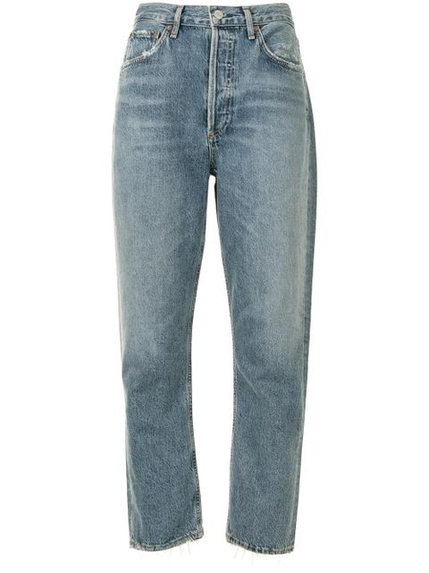 AGOLDE high rise Riley jeans - Blue - zdjęcie produktu nr 1