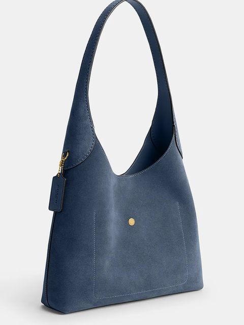 Coach torebka zamszowa Brooklyn - zdjęcie produktu nr 2