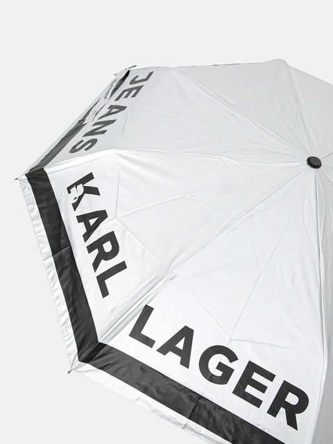 Karl Lagerfeld Jeans parasol kolor srebrny A1W50073