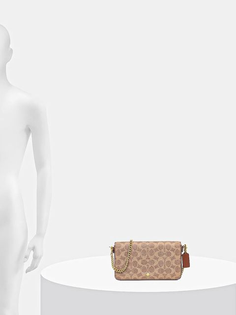 Coach torebka Mila kolor brązowy CAO03