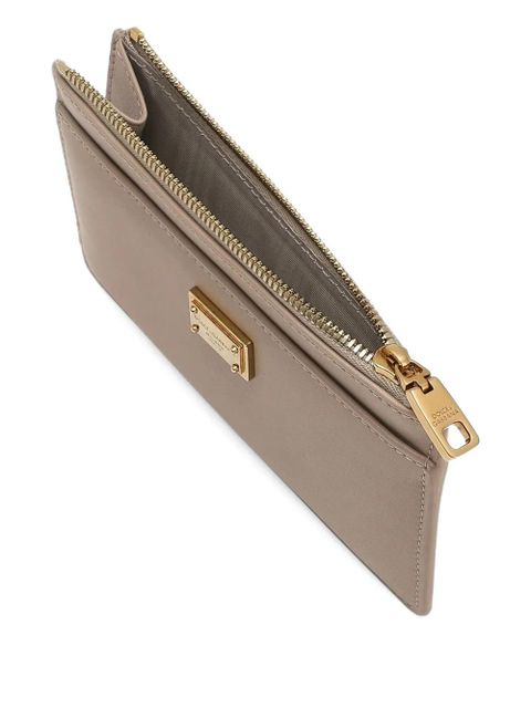 Dolce & Gabbana leather cardholder - Brown