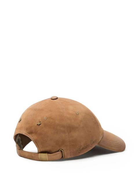 Golden Goose stud suede cap - Brown - zdjęcie produktu nr 2