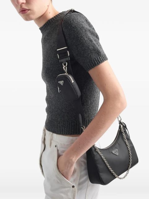 Prada Re-Edition 2005 Re-Nylon bag - Black - zdjęcie produktu nr 2