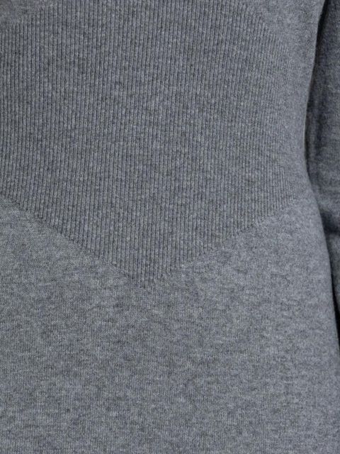 Givenchy ribbed midi dress - Grey