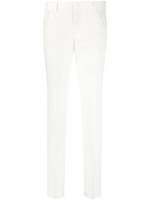 Zadig&Voltaire Prune rhinestones-studded trousers - White - zdjęcie produktu nr 1