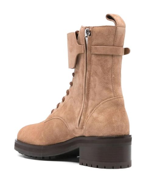Jimmy Choo Rosabel lace-up boots - Brown