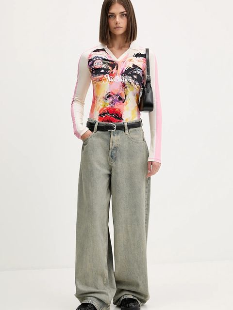 Puma longsleeve PUMA x KIDSUPER kolor różowy 632369 - zdjęcie produktu nr 2