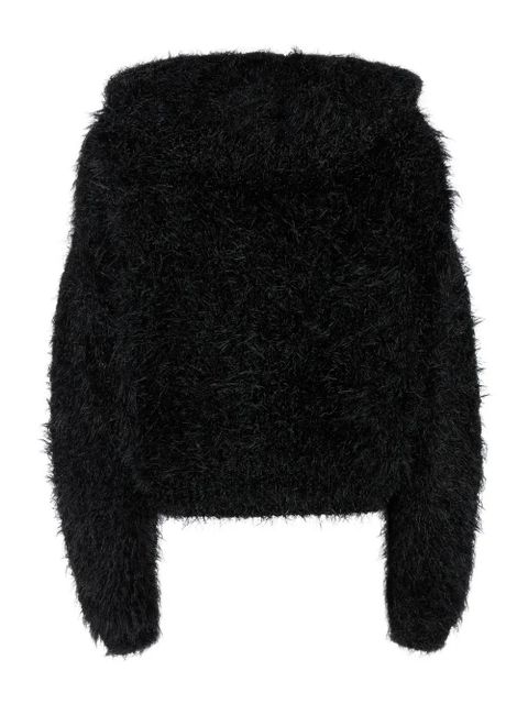 Sportmax long-sleeve V-neck sweater - Black - zdjęcie produktu nr 2