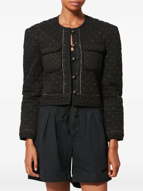 MARANT ÉTOILE Vania buttoned jacket - Black