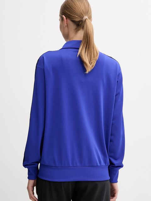 adidas Originals bluza Firebird damska kolor niebieski z aplikacją JX6462