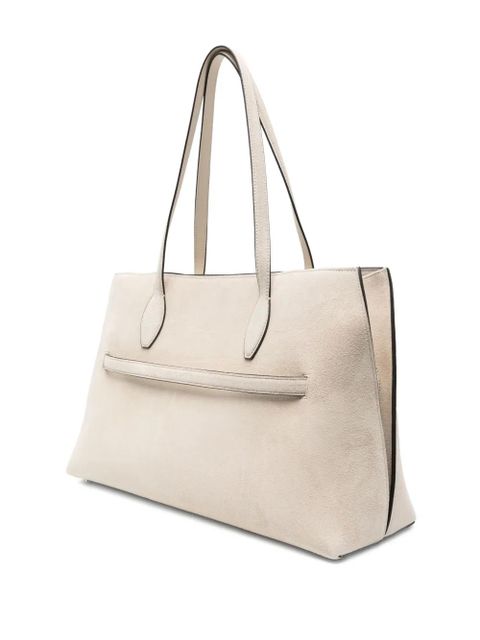TOTEME large Lounge suede tote bag - Neutrals - zdjęcie produktu nr 2